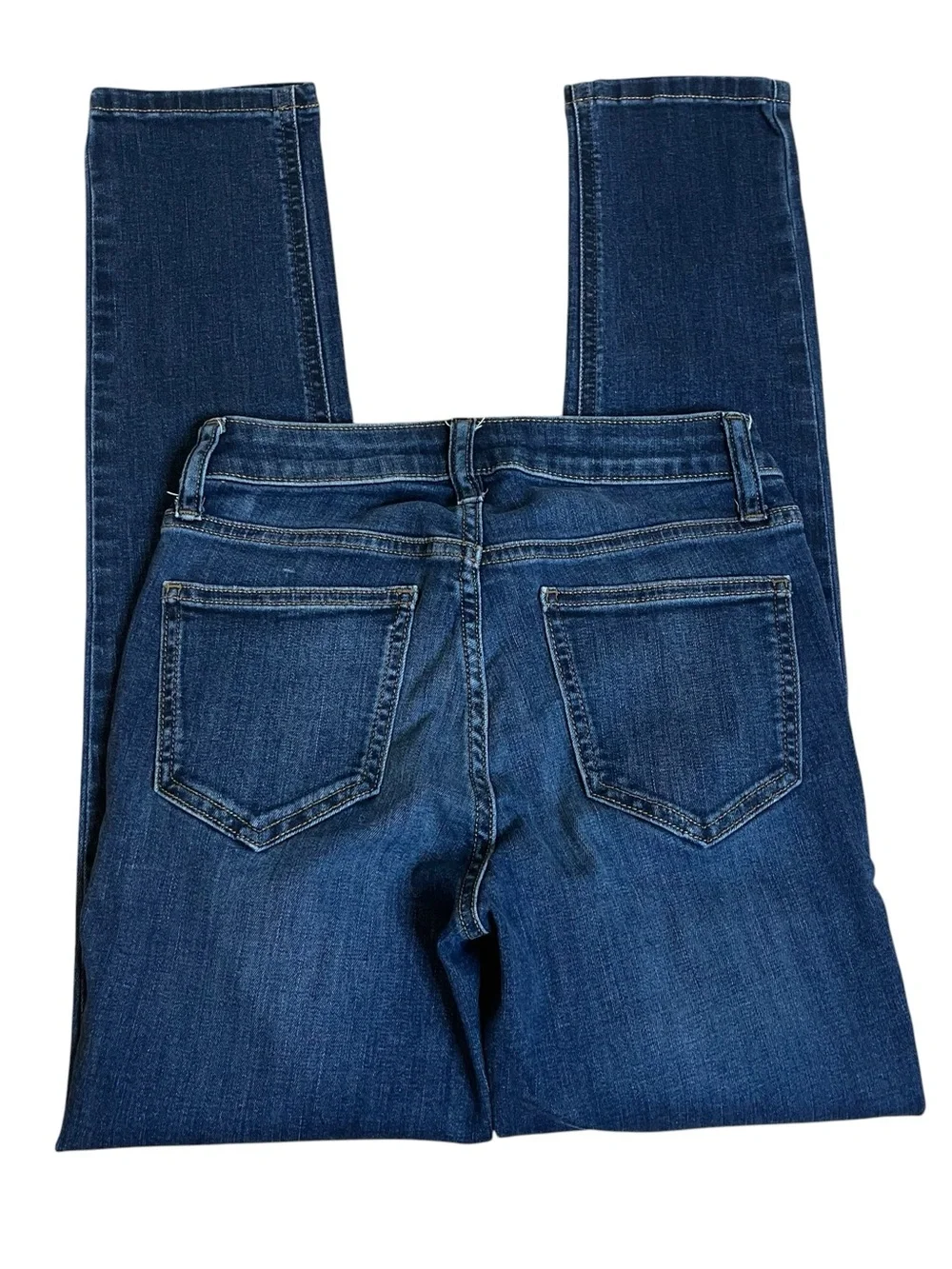 LC Lauren Conrad Dark Blue Straight Leg Jeans Sz 4